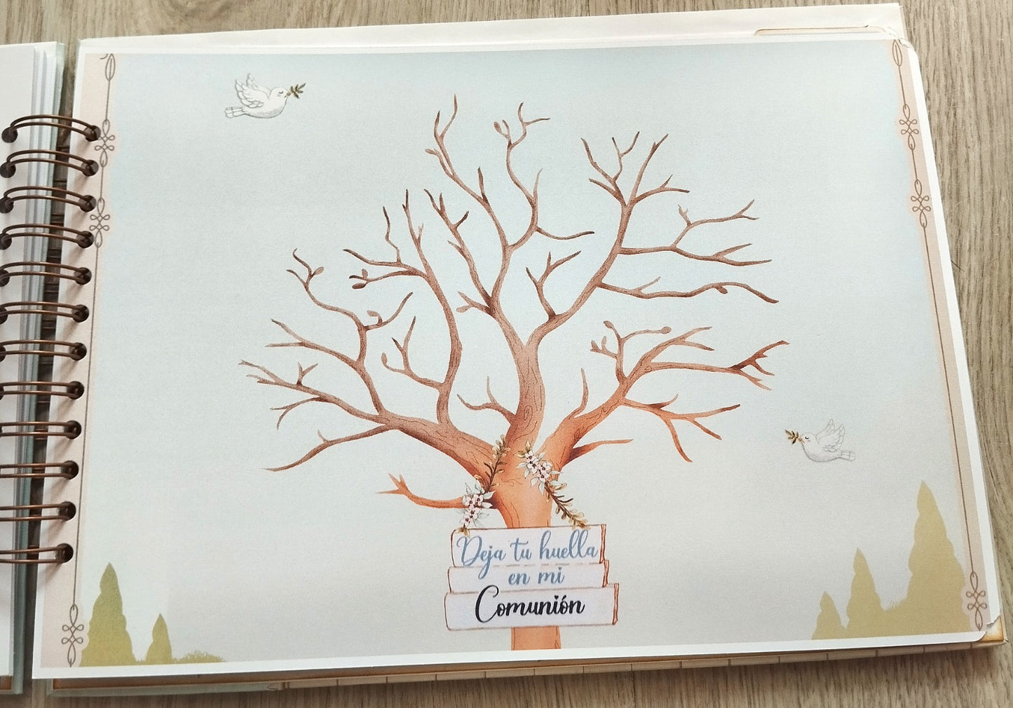 Libro Firmas Niño Comunión 8