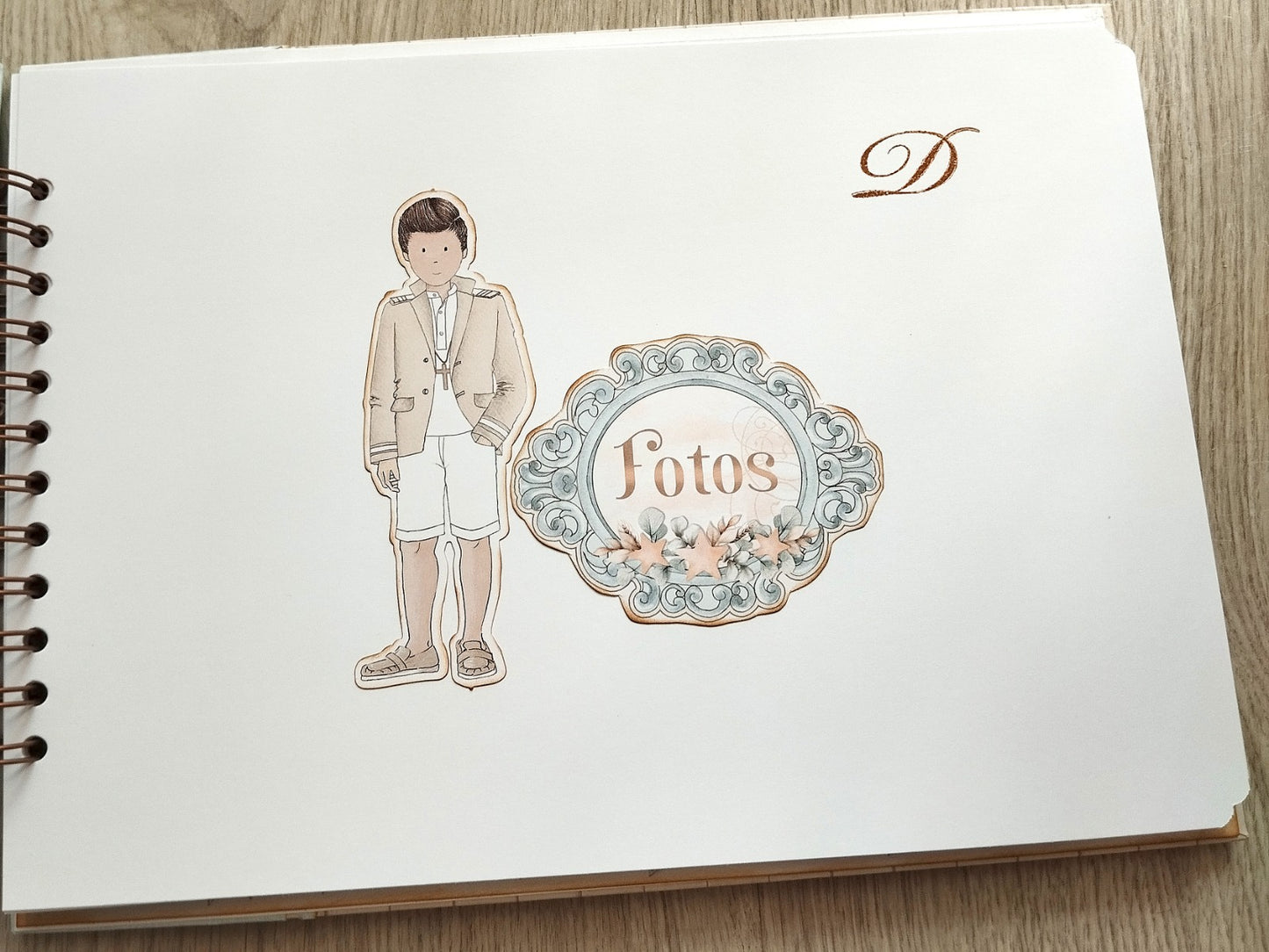 Libro Firmas Niño Comunión 9