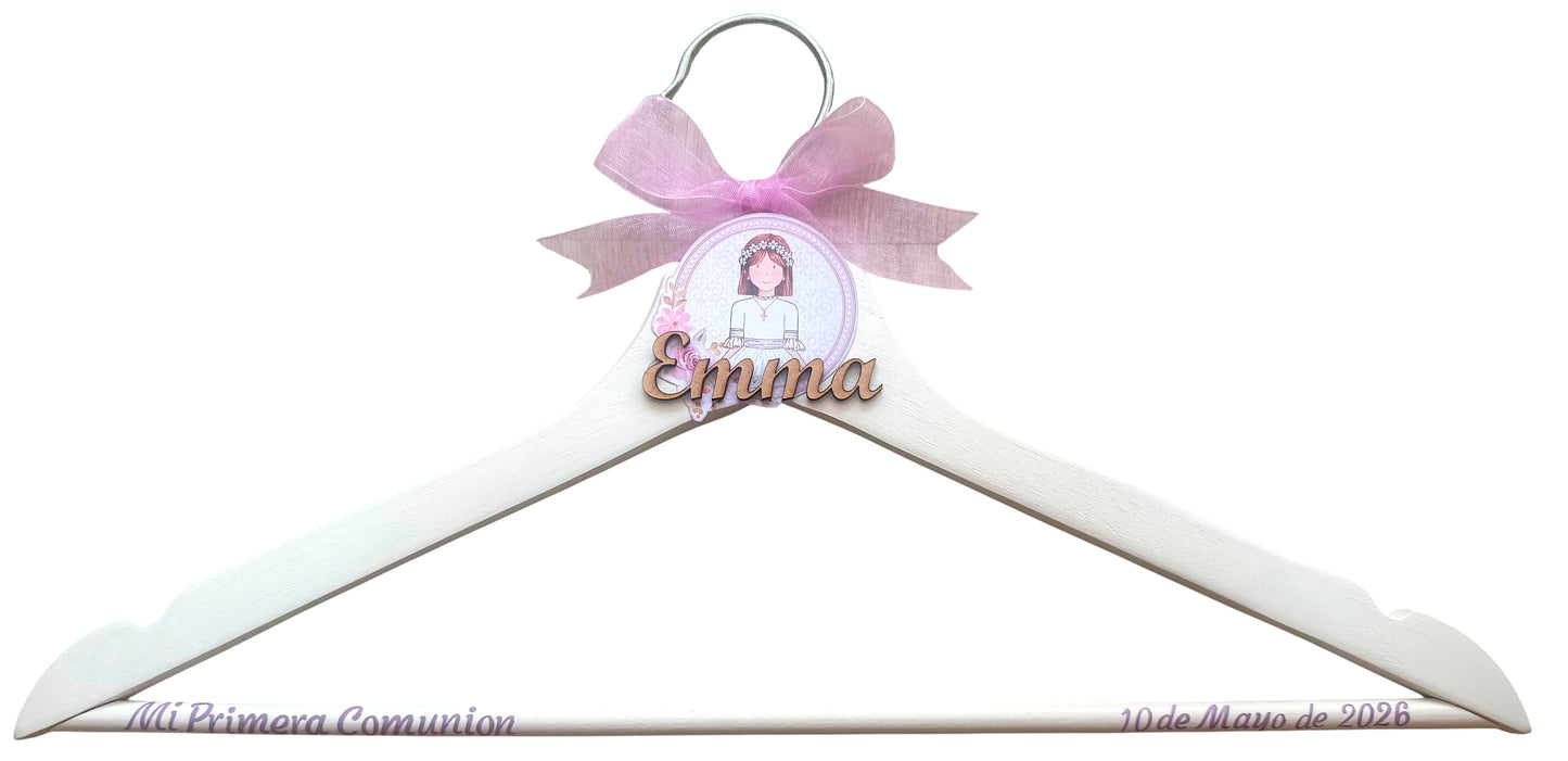 Percha Comunión Morada