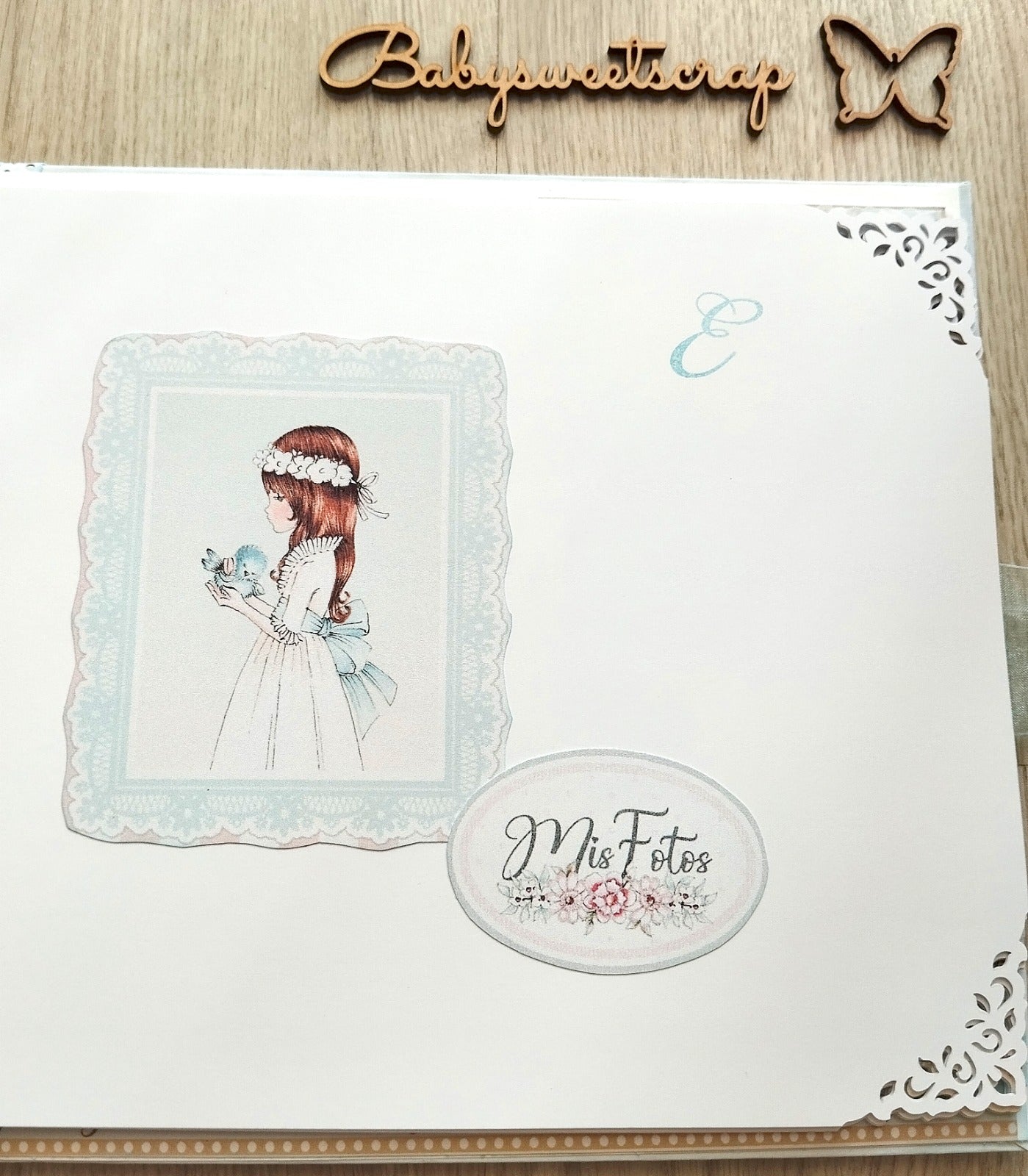 Libro Firmas Niña Comunión 14
