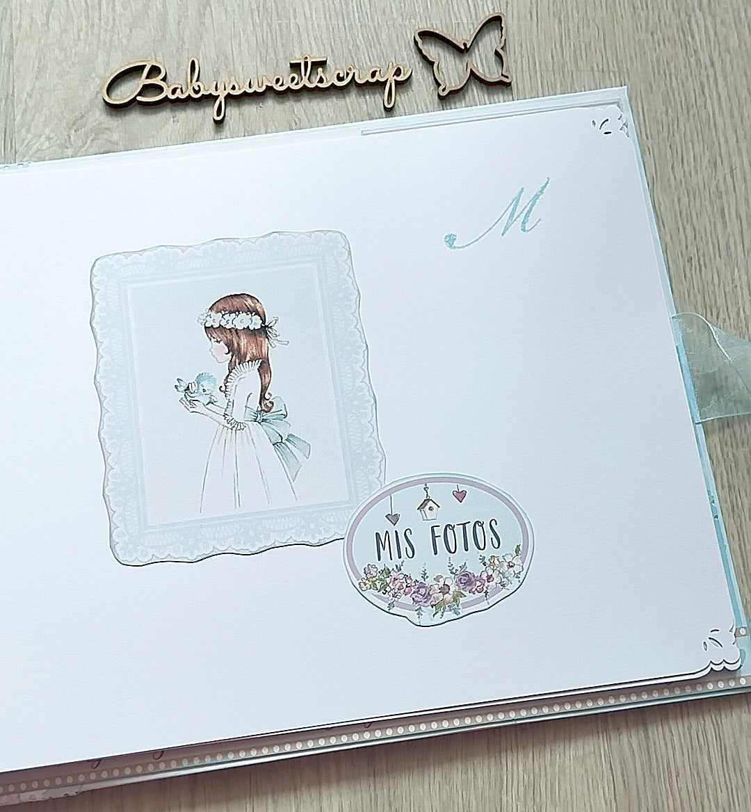 Libro Firmas Niña Comunión 15