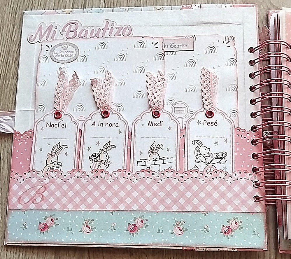 Libro Firmas Bautizo Niña 2