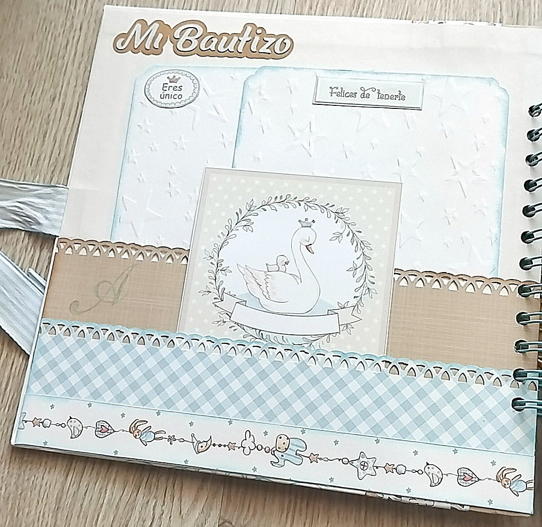 Libro Firmas Bautizo Niño 2