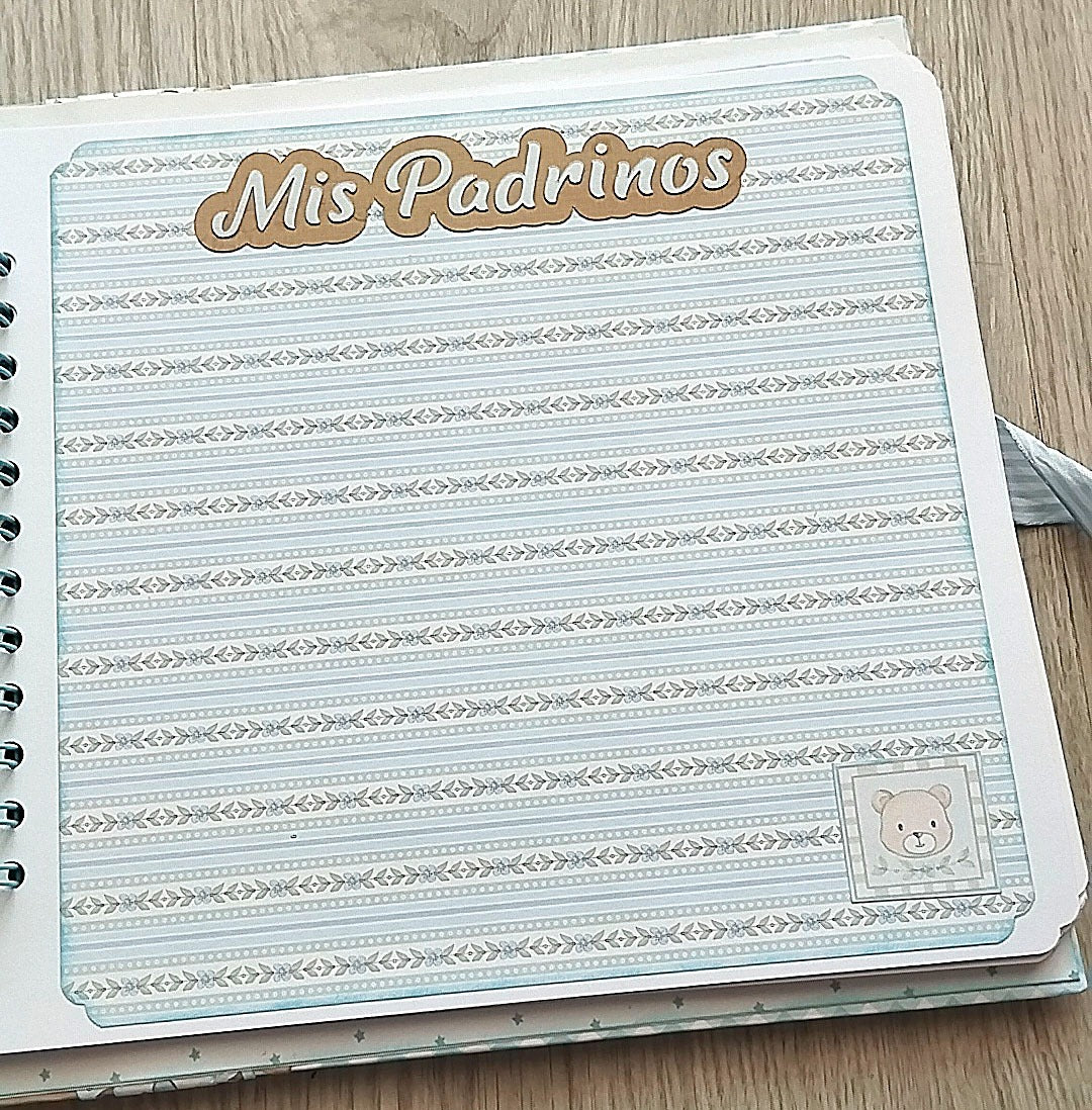 Libro Firmas Bautizo Niño 2