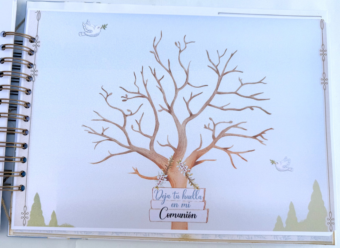 Libro Firmas Niño Comunión 11