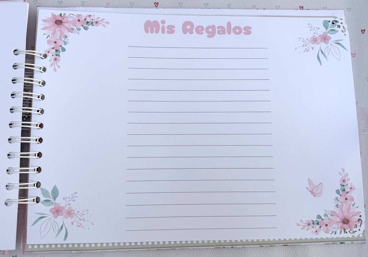 Libro Firmas Niña Comunión 23