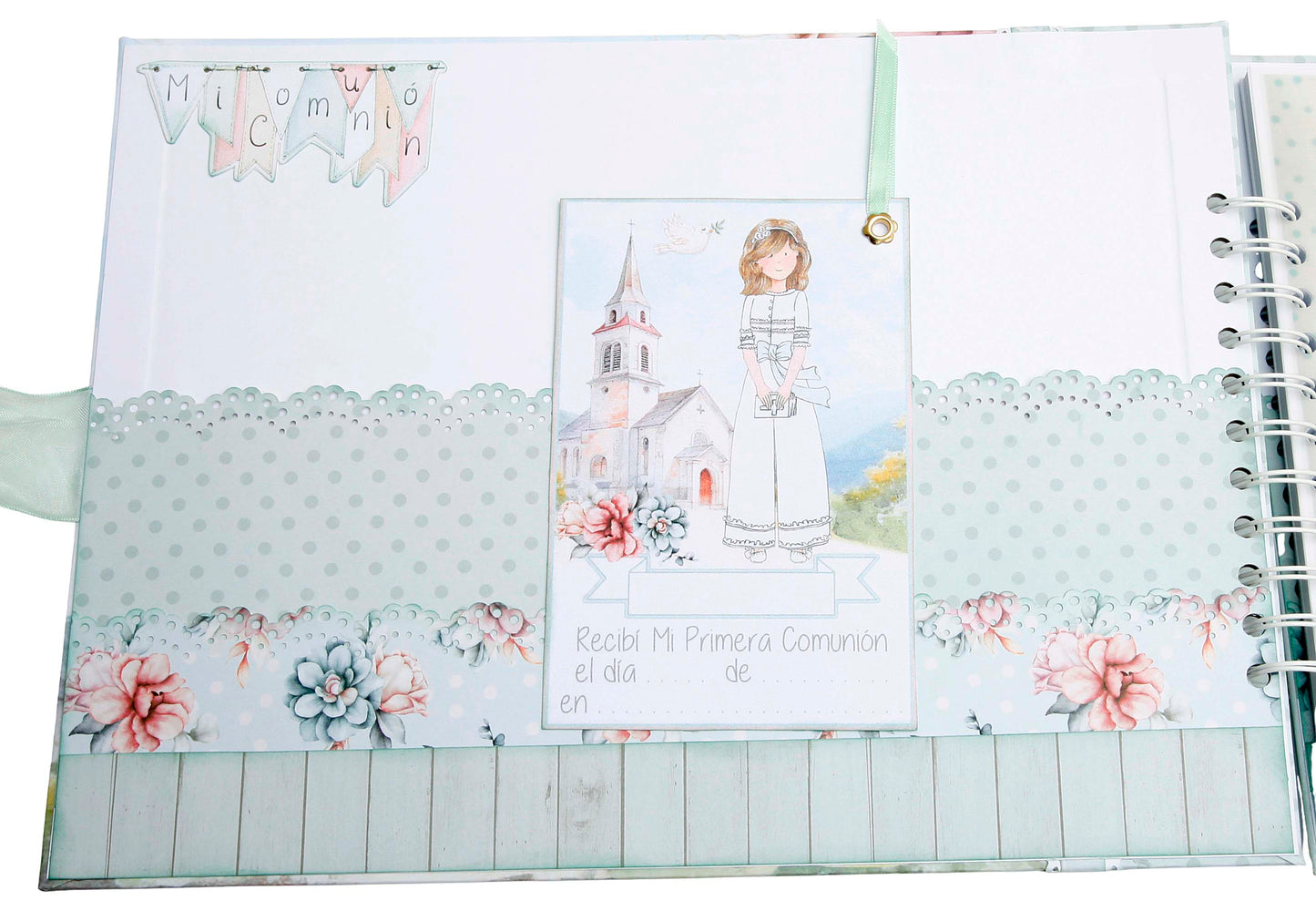 Libro Firmas Niña Comunión 18