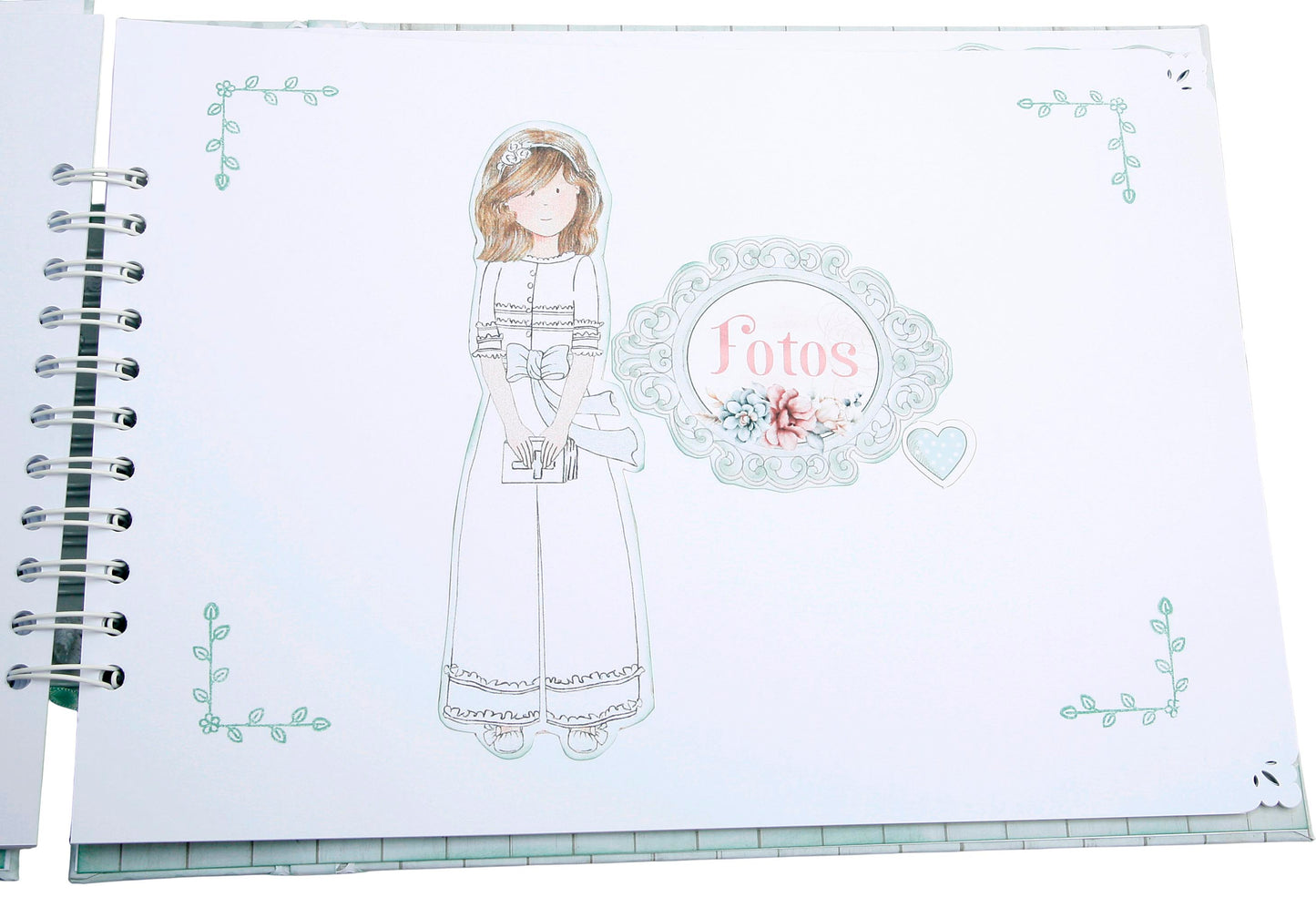 Libro Firmas Niña Comunión 18