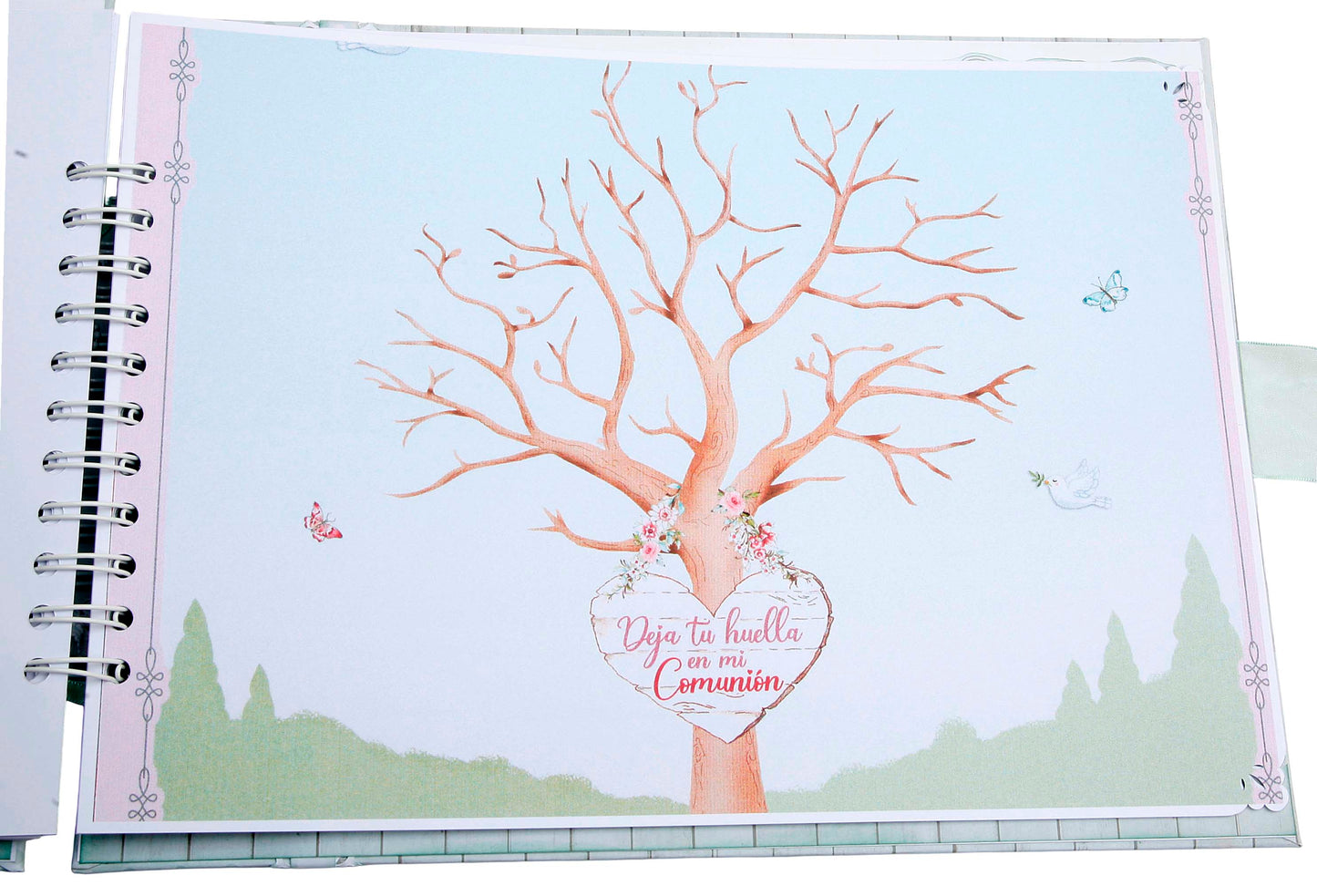 Libro Firmas Niña Comunión 18