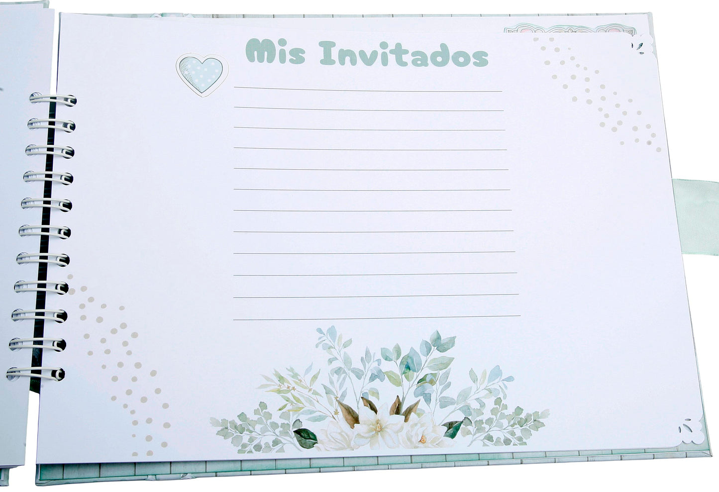 Libro Firmas Niña Comunión 18