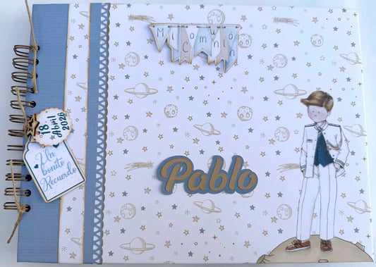 Libro Firmas Niño Comunión 11