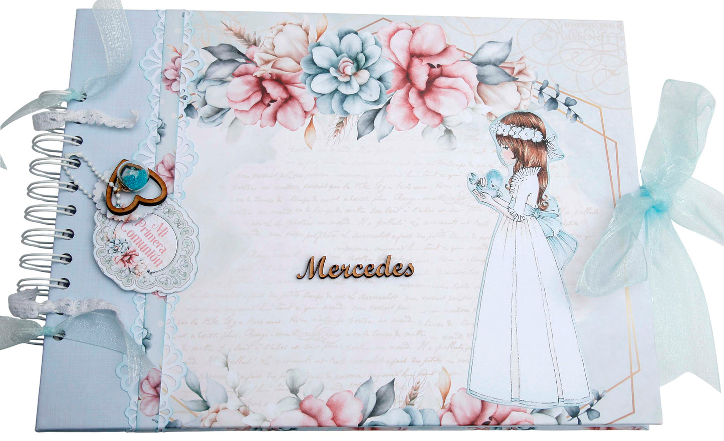 Libro Firmas Niña Comunión 20