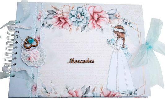 Libro Firmas Niña Comunión 20