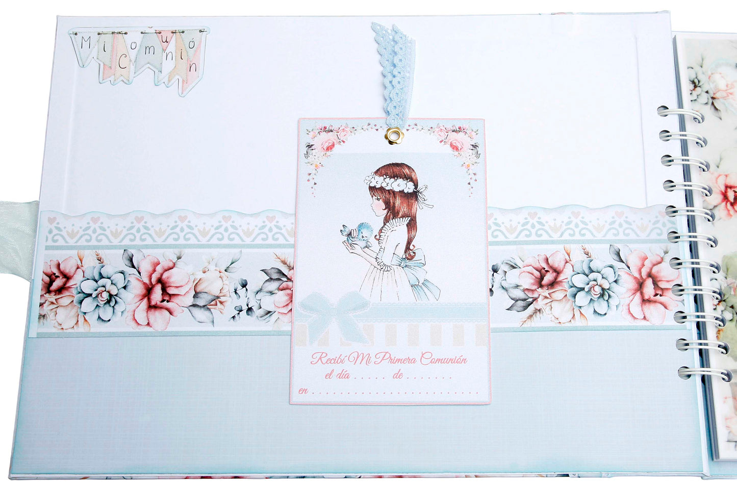 Libro Firmas Niña Comunión 20