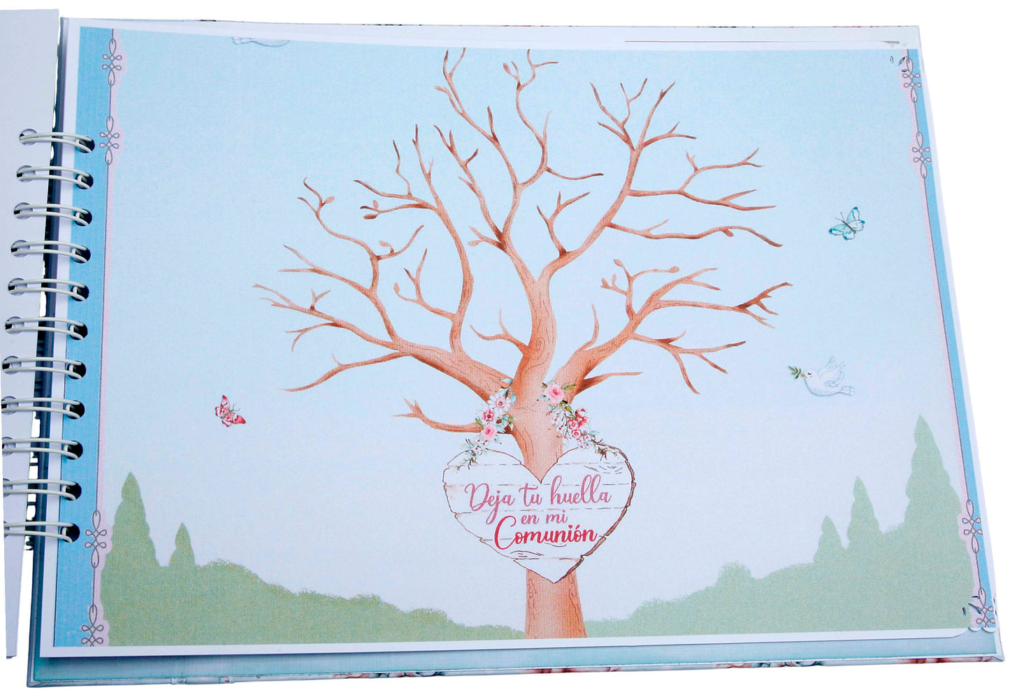 Libro Firmas Niña Comunión 20
