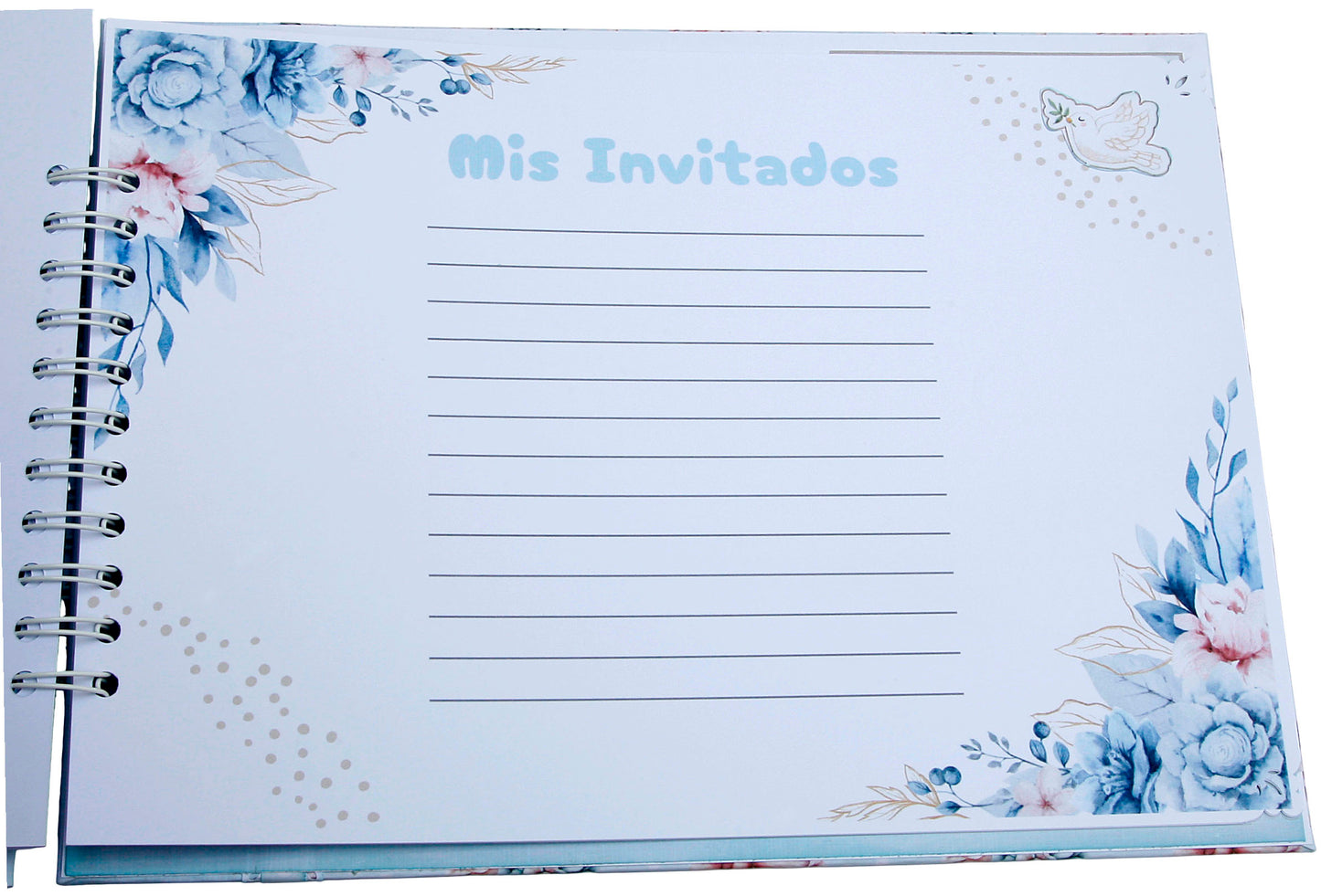 Libro Firmas Niña Comunión 20