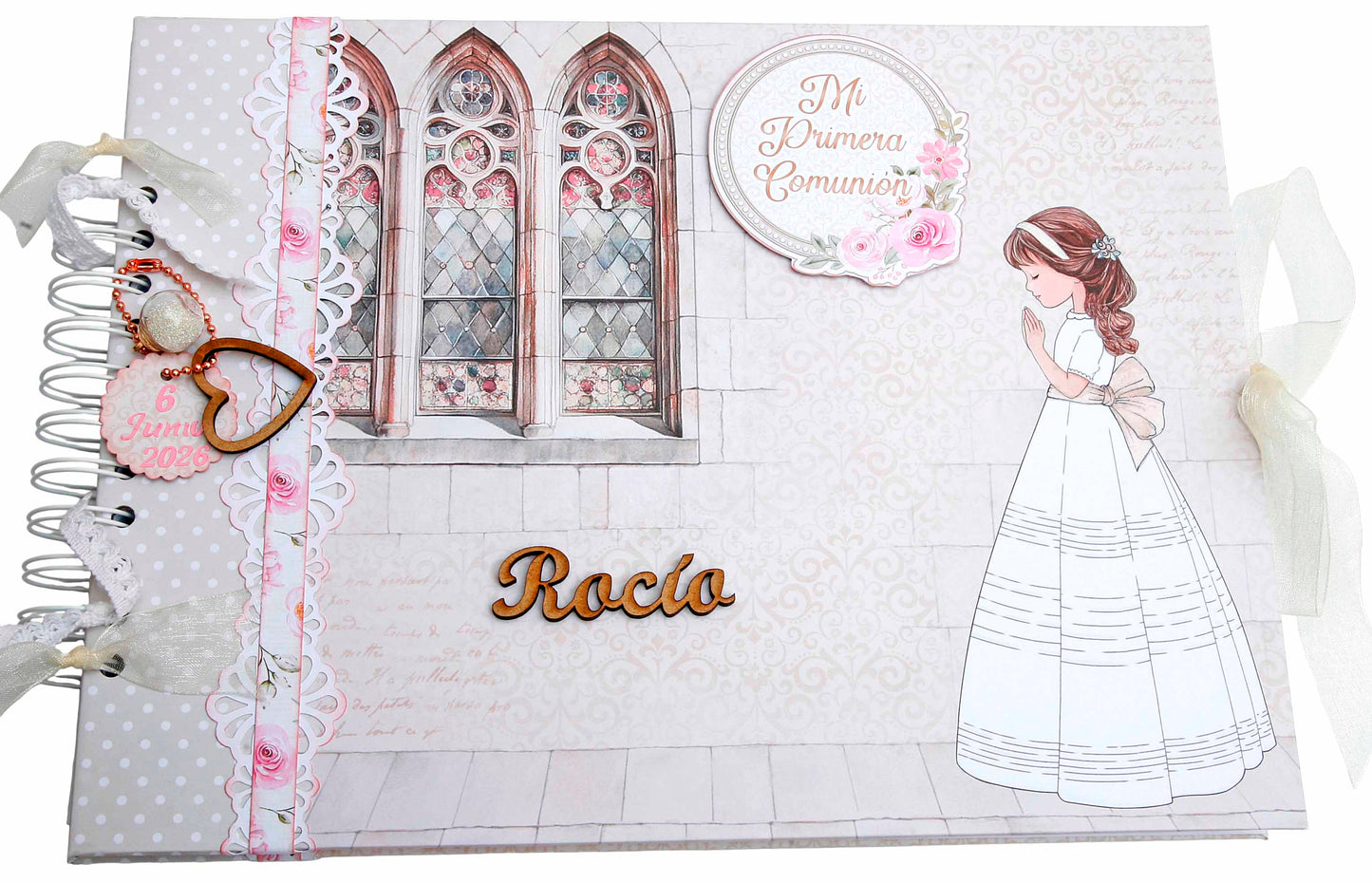 Libro Firmas Niña Comunión 19