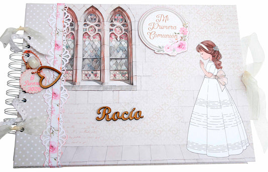 Libro Firmas Niña Comunión 19