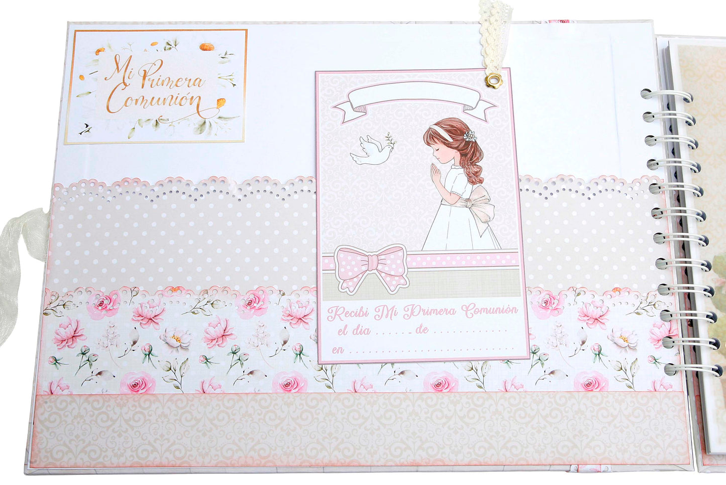 Libro Firmas Niña Comunión 19