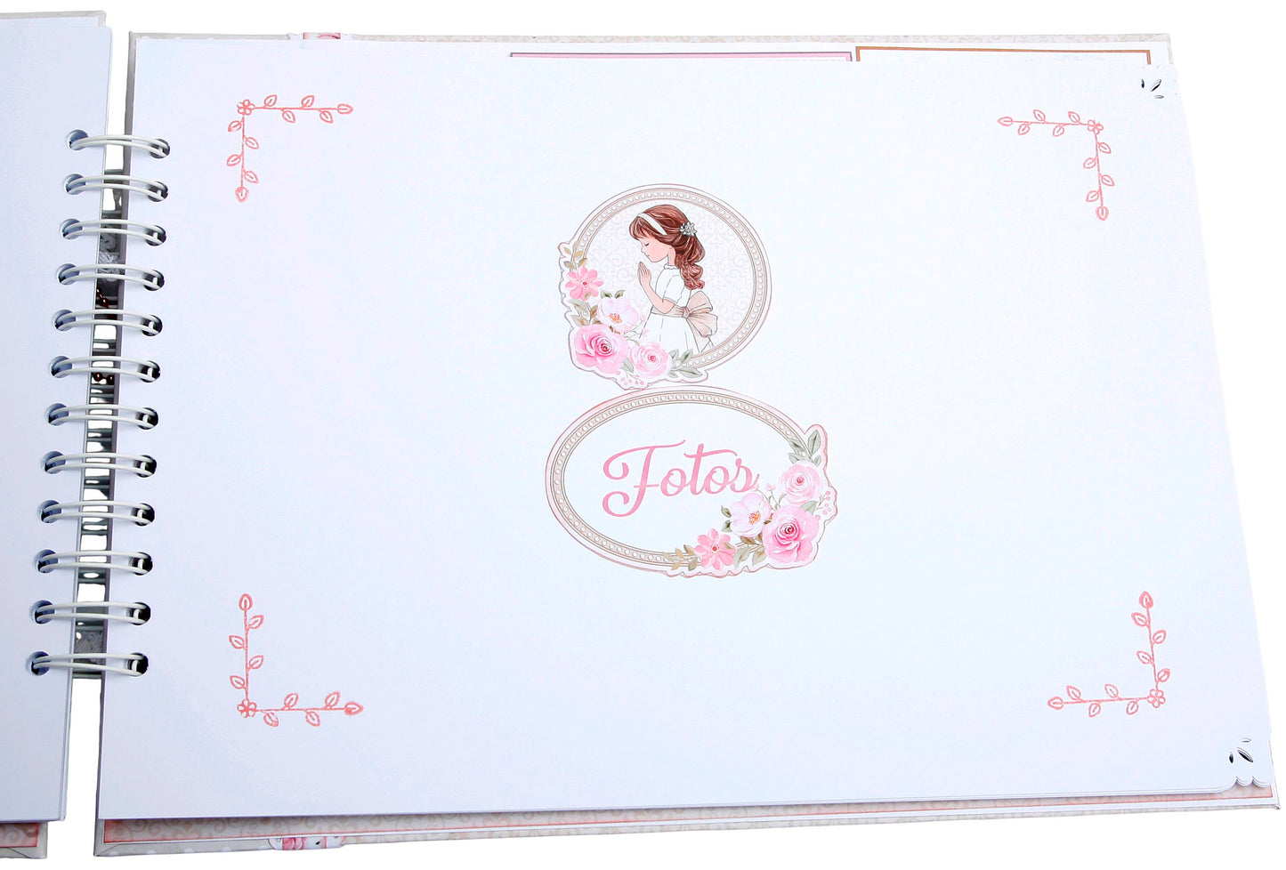 Libro Firmas Niña Comunión 19