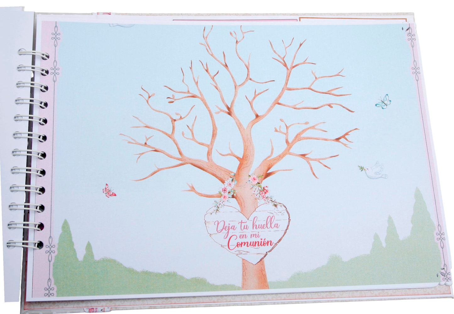 Libro Firmas Niña Comunión 19