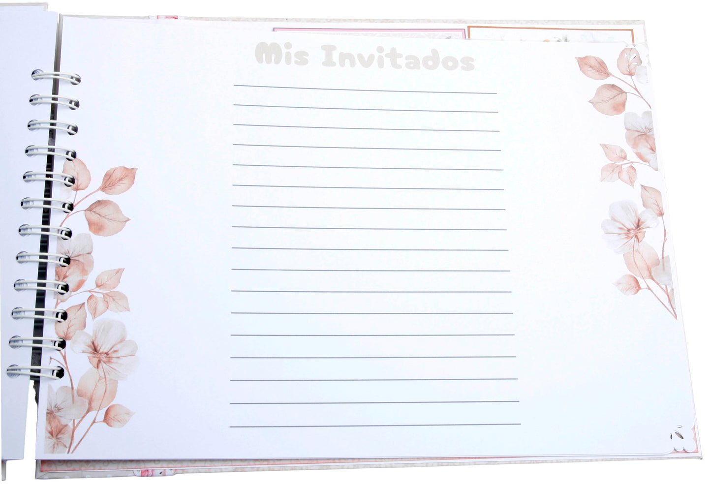 Libro Firmas Niña Comunión 19