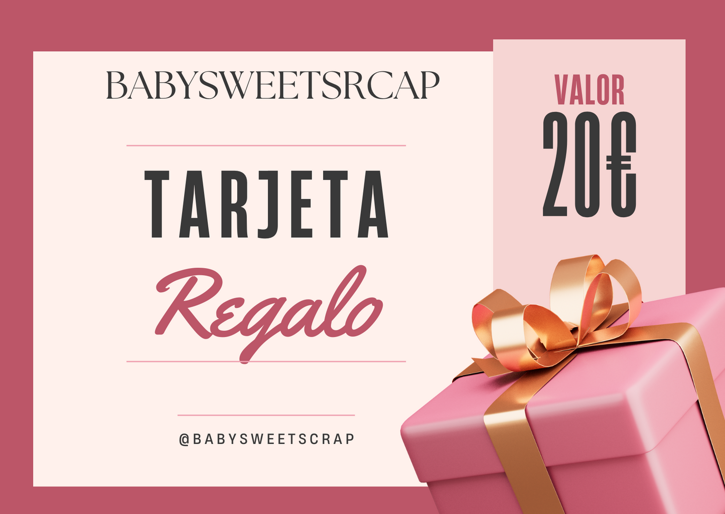 Tarjeta Regalo 20