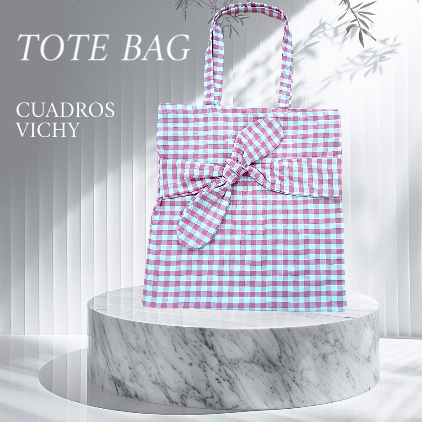 Tote Bag Cuadros Vichy