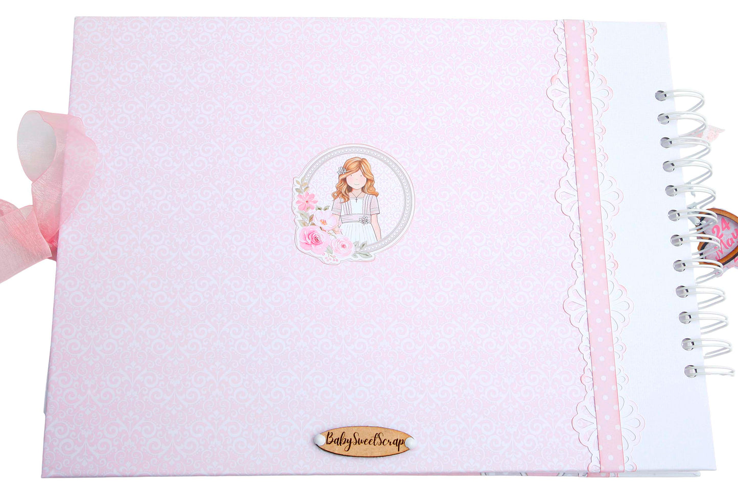 Libro Firmas Niña Comunión 21