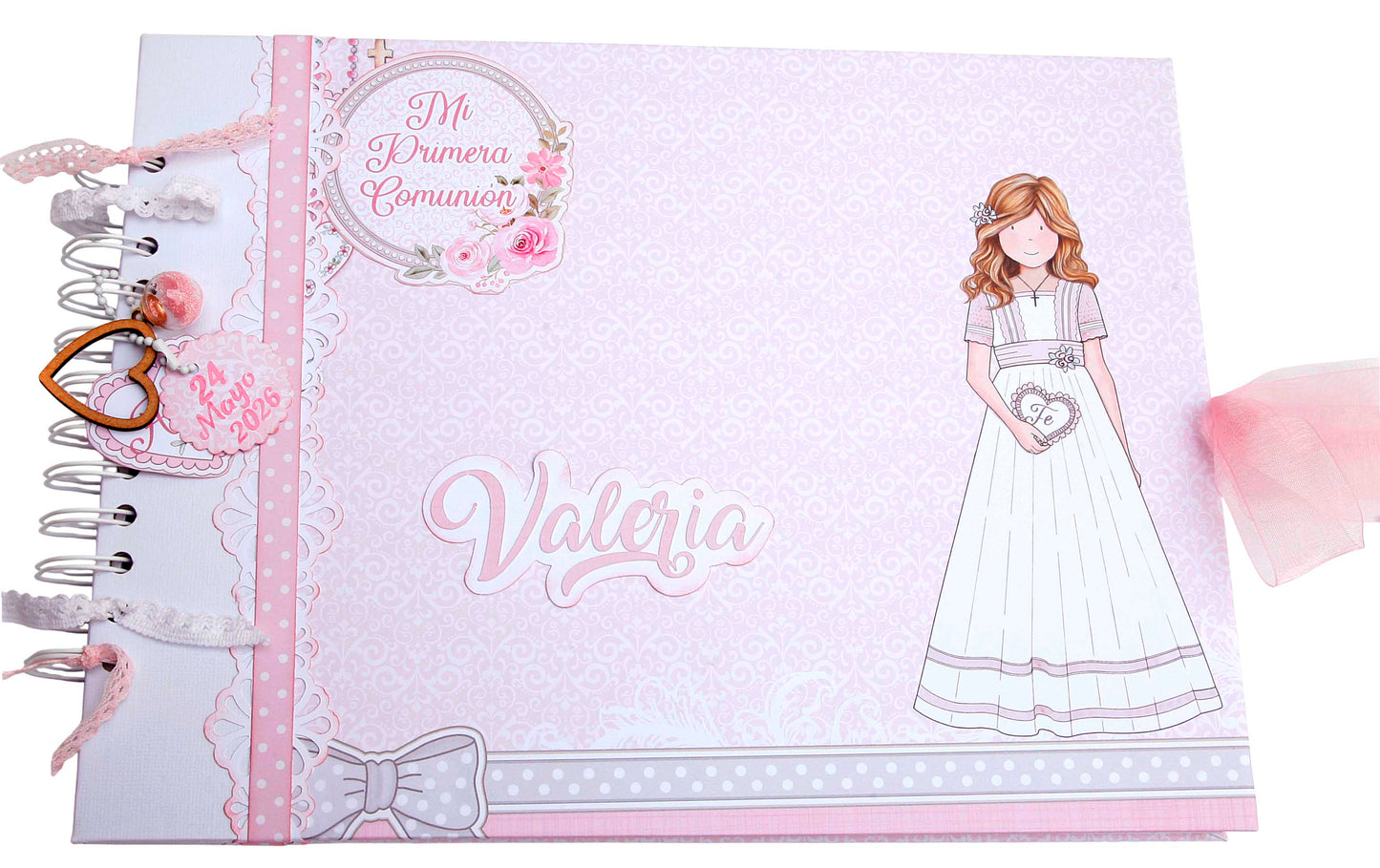 Libro Firmas Niña Comunión 21