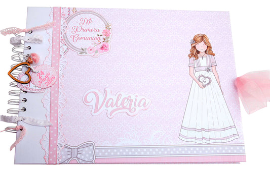 Libro Firmas Niña Comunión 21