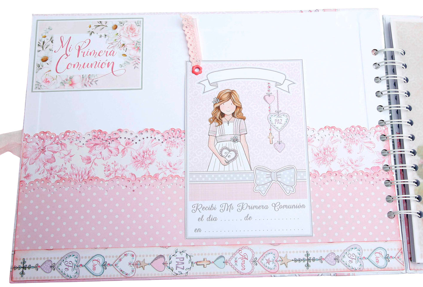 Libro Firmas Niña Comunión 21