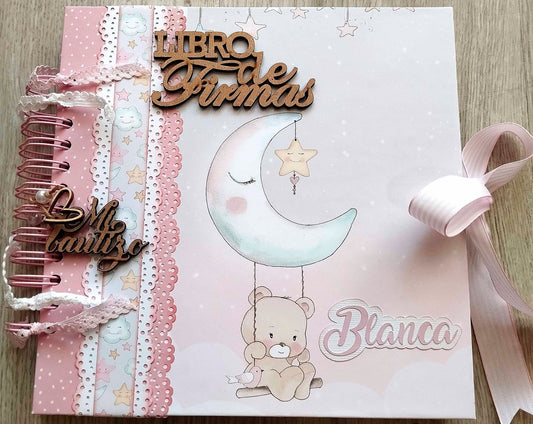 Libro Firmas Bautizo Niña 2