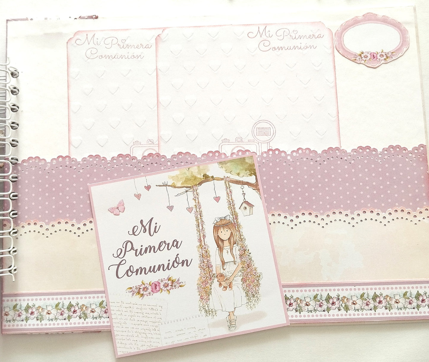 Libro Firmas Niña Comunión 13