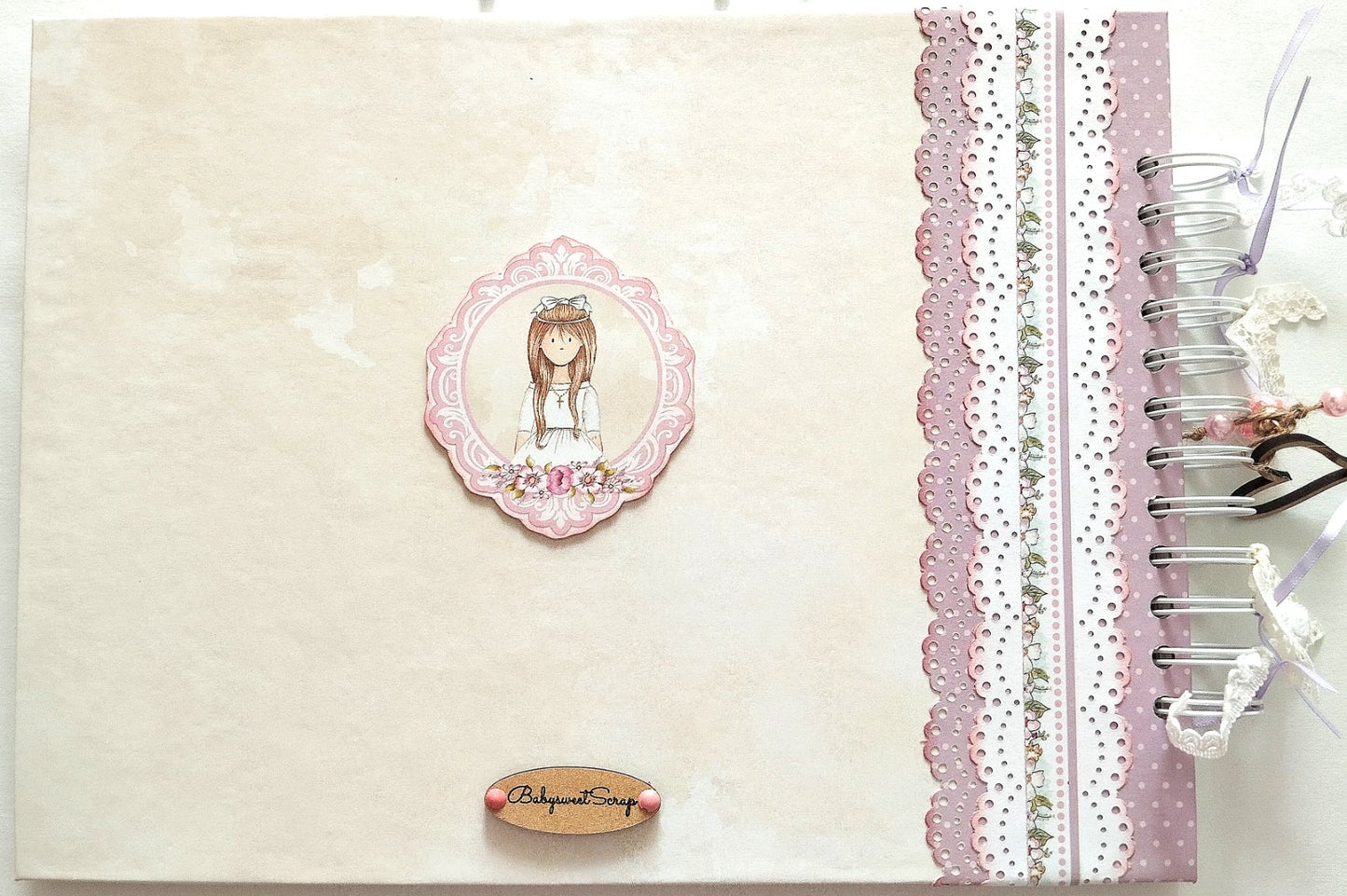 Libro Firmas Niña Comunión 13