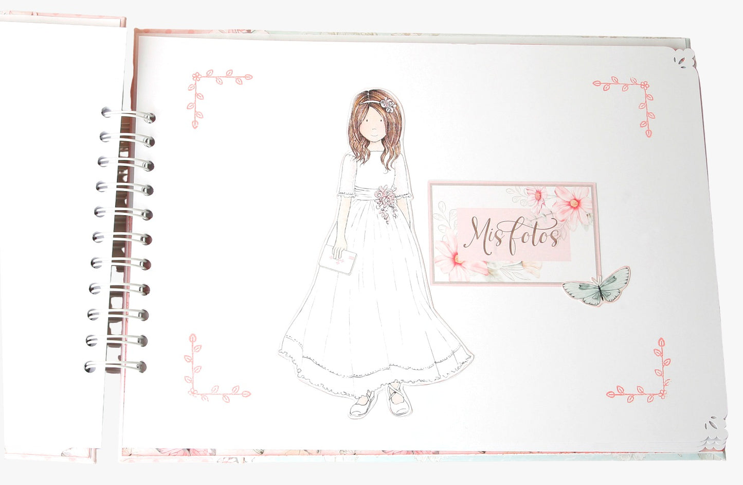 Libro Firmas Niña Comunión 16