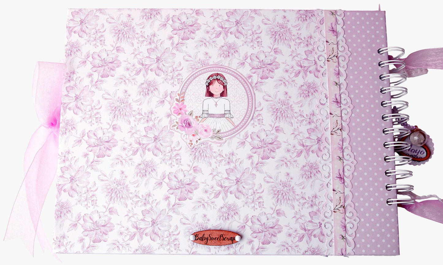 Libro Firmas Niña Comunión 17