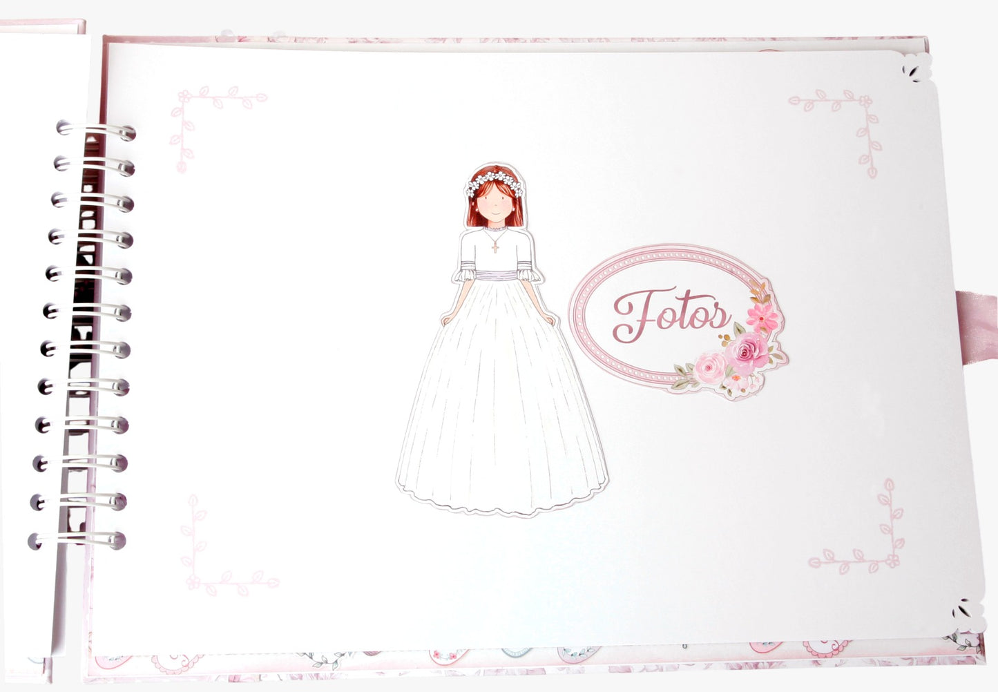 Libro Firmas Niña Comunión 17