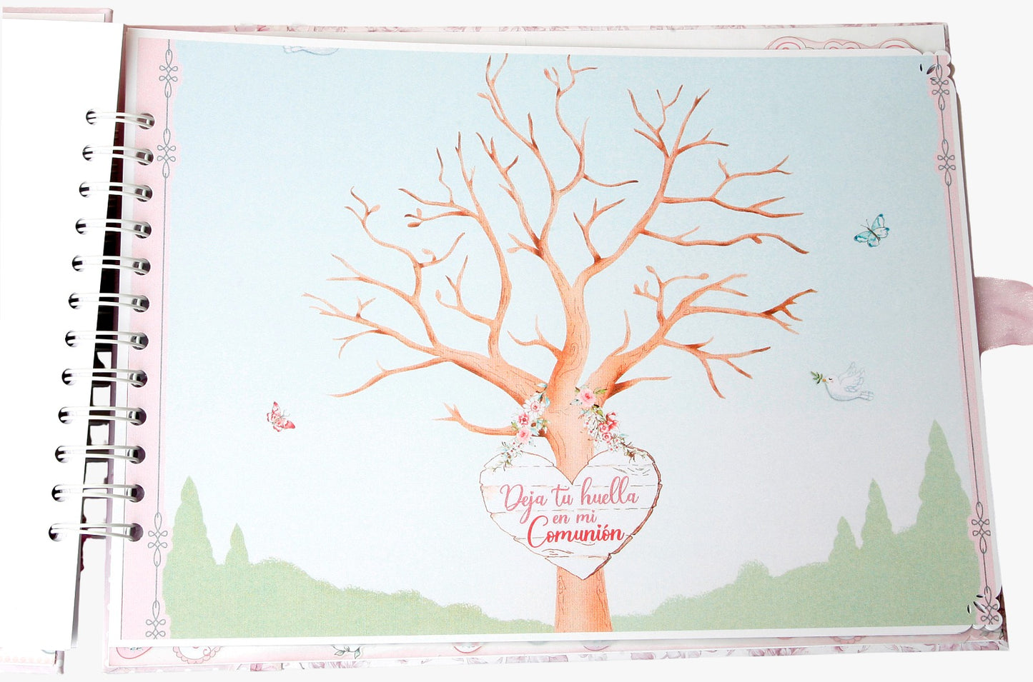 Libro Firmas Niña Comunión 17