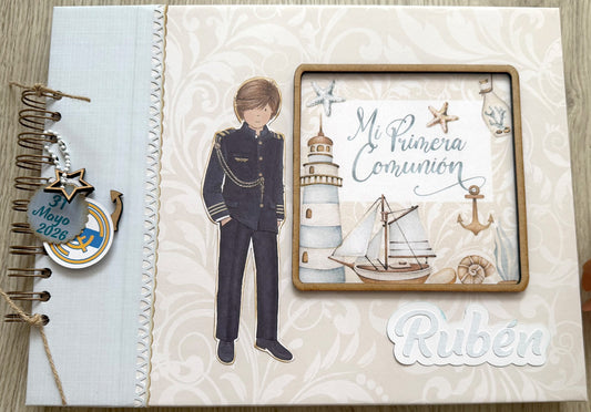 Libro Firmas Niño Comunión 18