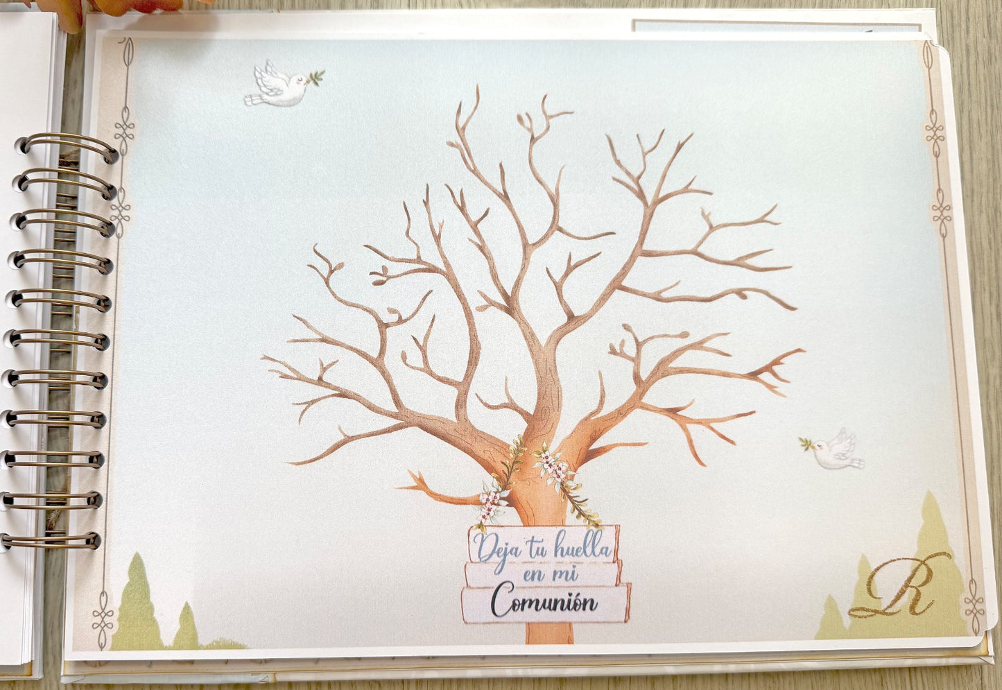 Libro Firmas Niño Comunión 18