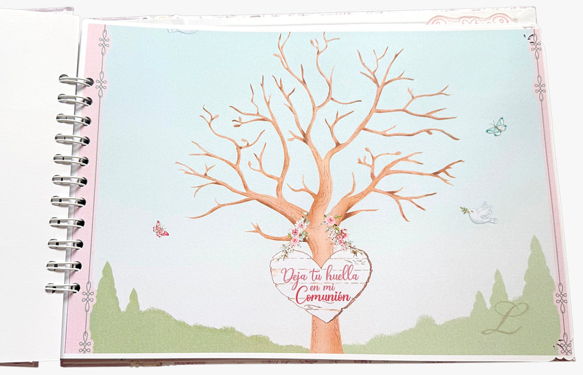 Libro Firmas Niña Comunión 2