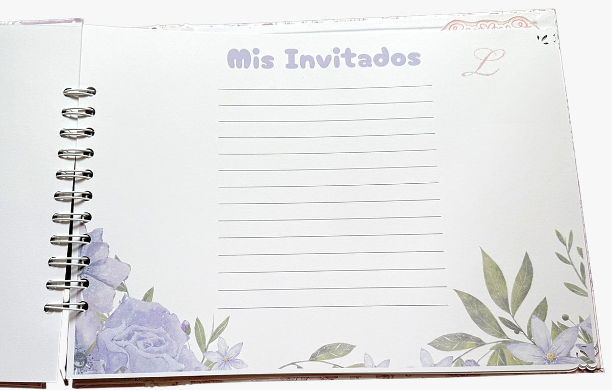 Libro Firmas Niña Comunión 2