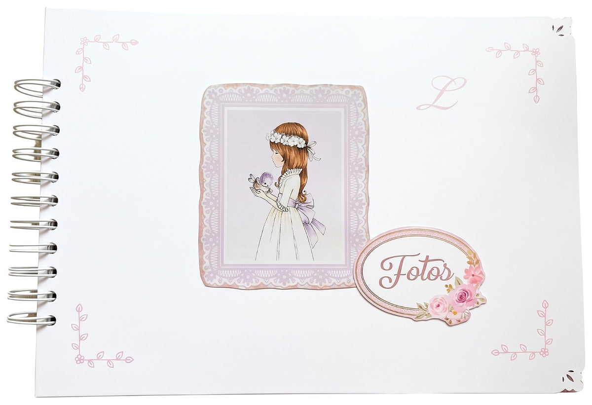 Libro Firmas Niña Comunión 2