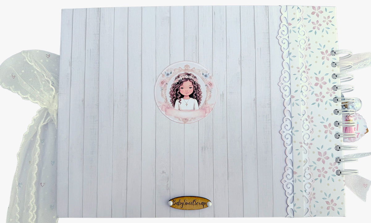 Libro Firmas Niña Comunión 22