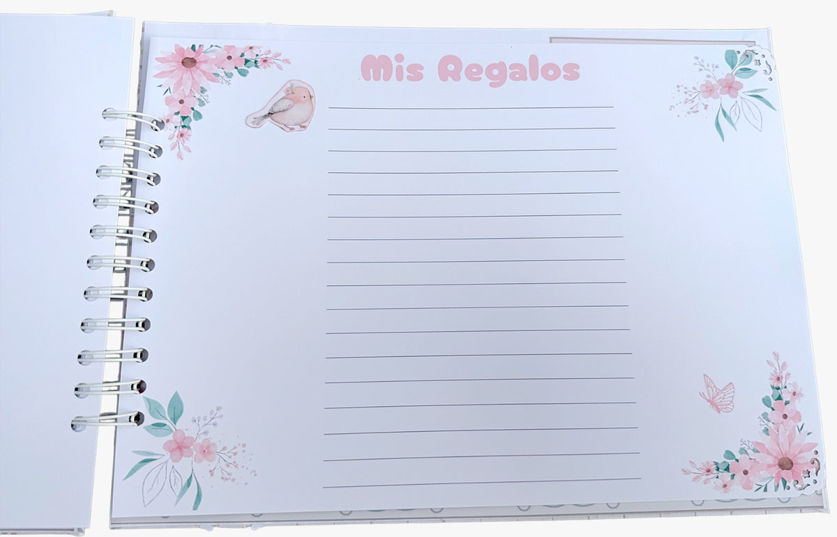 Libro Firmas Niña Comunión 22