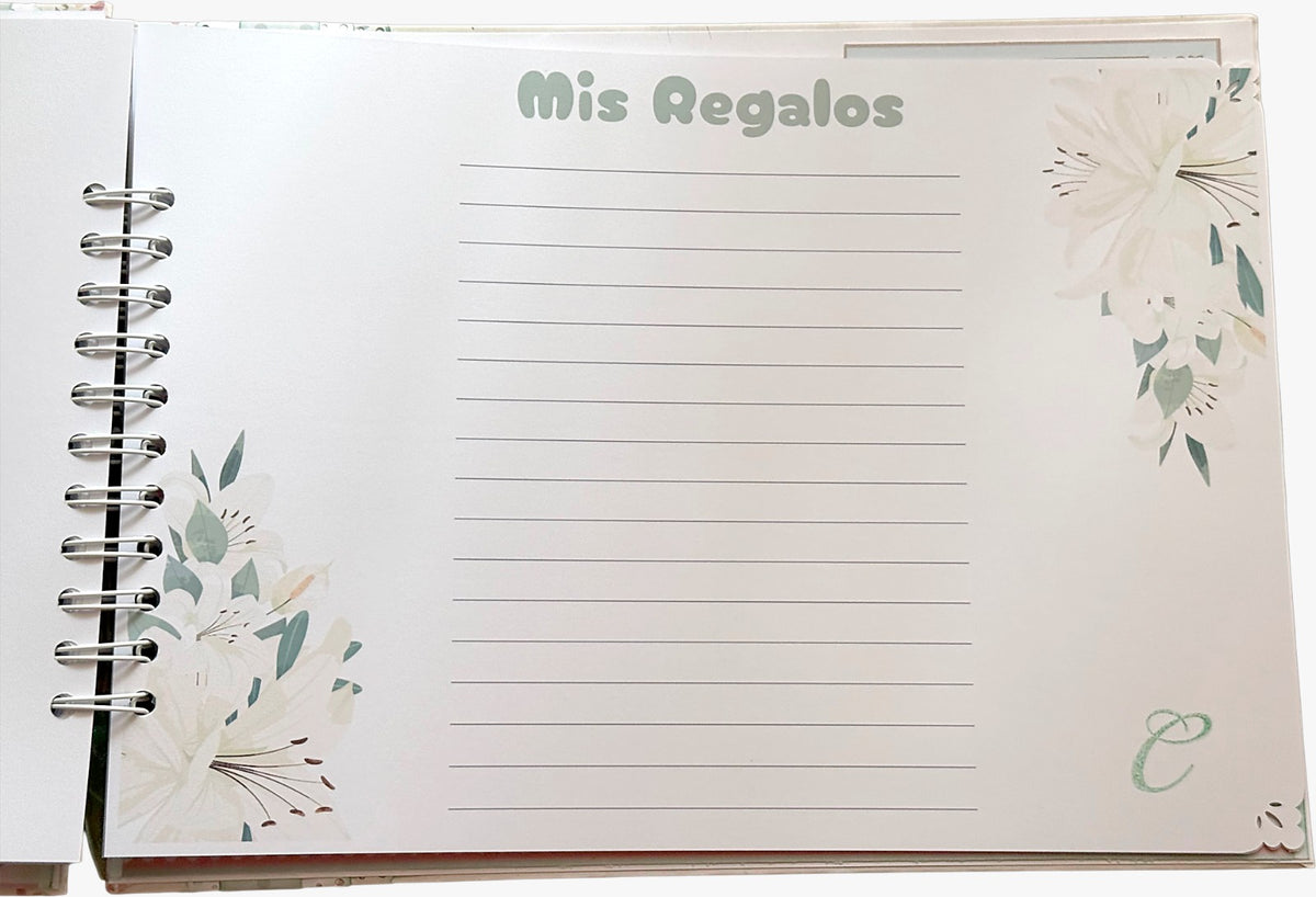 Libro Firmas Niña Comunión 6