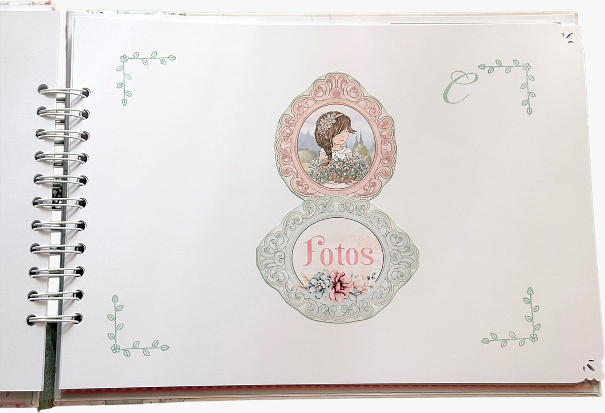 Libro Firmas Niña Comunión 6