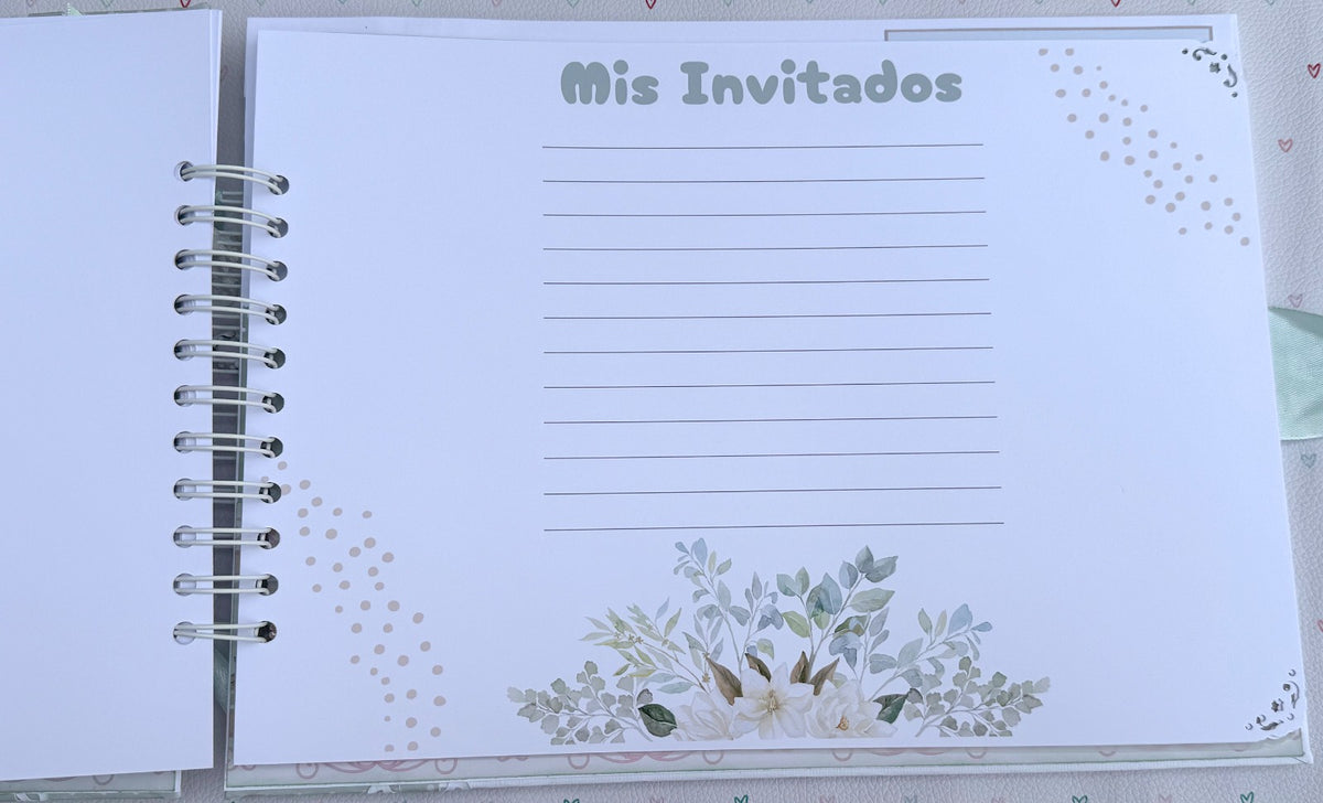 Libro Firmas Niña Comunión 25