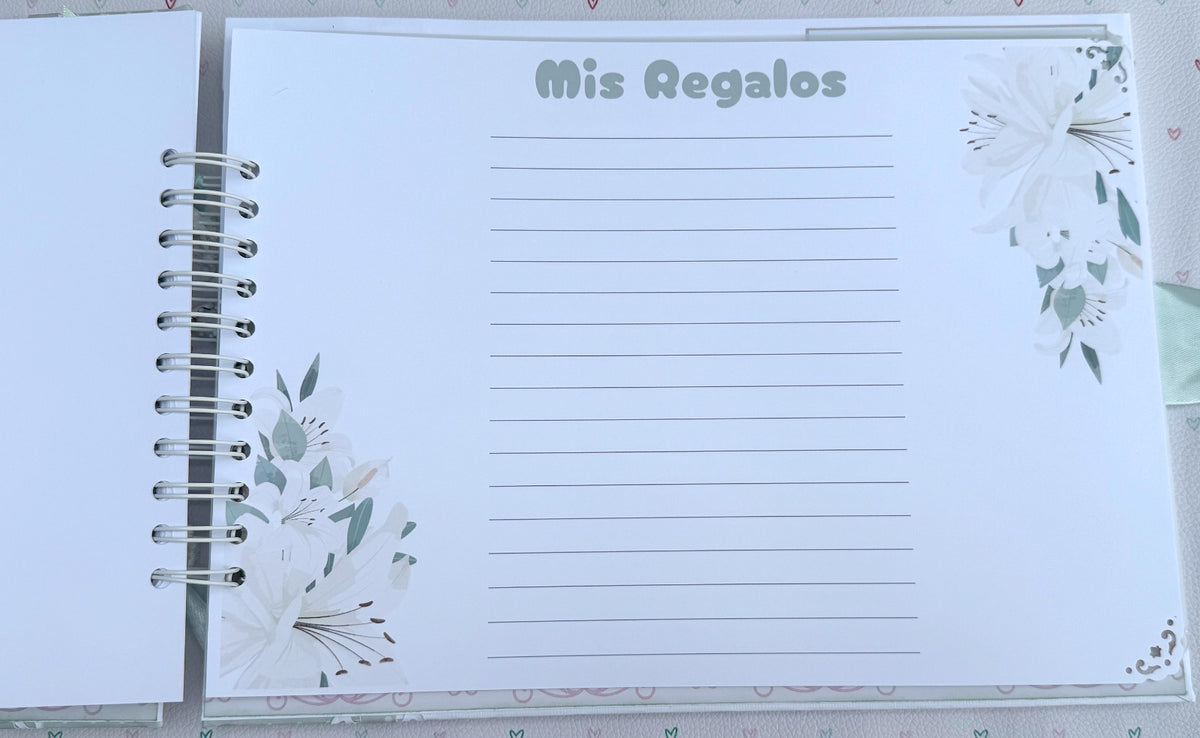 Libro Firmas Niña Comunión 25